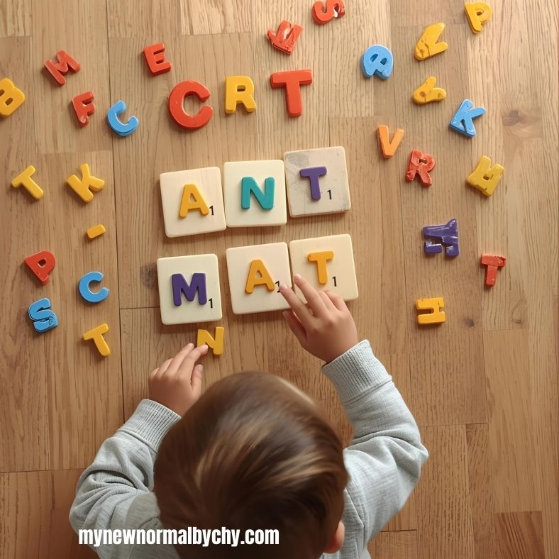 toddler-building-words-with-tiles-on-the-floor
