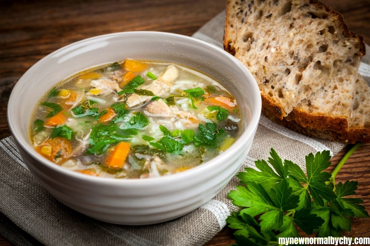 a-bowl-of-chicken-soup-with-veggetables