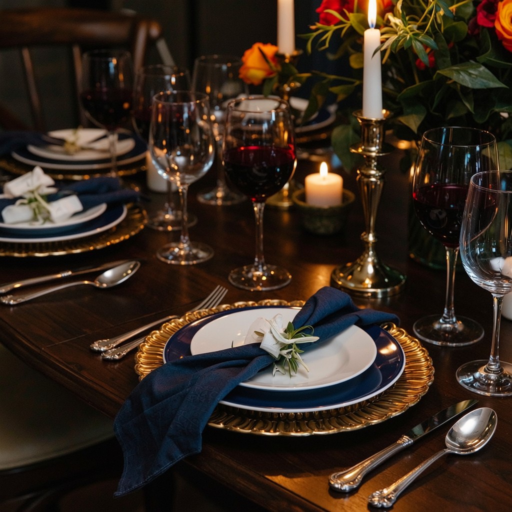 20-fun-and-natural-table-setting-ideas-to-wow-your-dinner-guests-herbs-and-napkin-placements