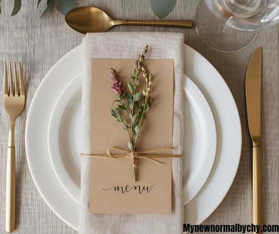 a-hand-written-menu-for-20-fun-and-natural-table-setting-ideas-to-wow-your-dinner-guest