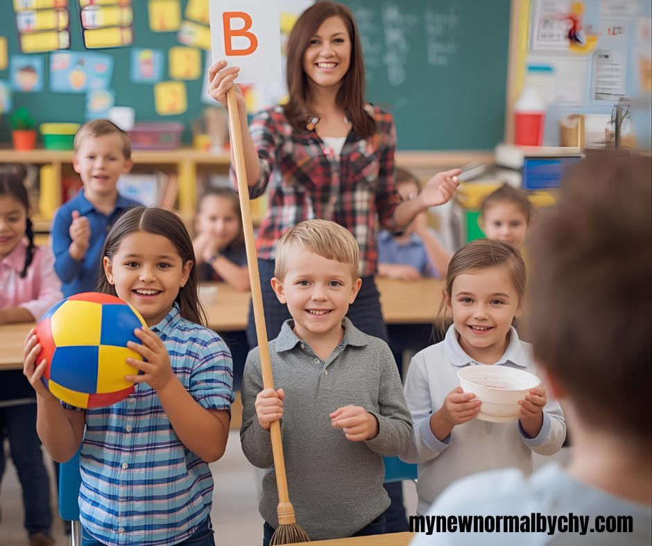 creative-phonics-activities-to-help-kids-love-reading-sound-hynting-game-in-a-preschool-classroom-toddlers-finding-objects-that-matche-the-sound-b-a-ball-a-broom-and-a-bowl