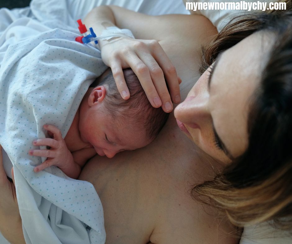 a-new-mom-and-baby-doing-a-skin-to-skin-breast-feeding-contact-at-the-hospital-10-Most-Effective-Natural-Ways-to-Boost-Your-Milk-Supply
