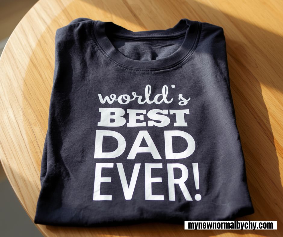 A-customised-t-shirt-with-the-write-up-“word’s-best-dad-ever”-20-Unique-&-Thoughtful-Father’s-Day-Gift-Ideas-for-Husbands