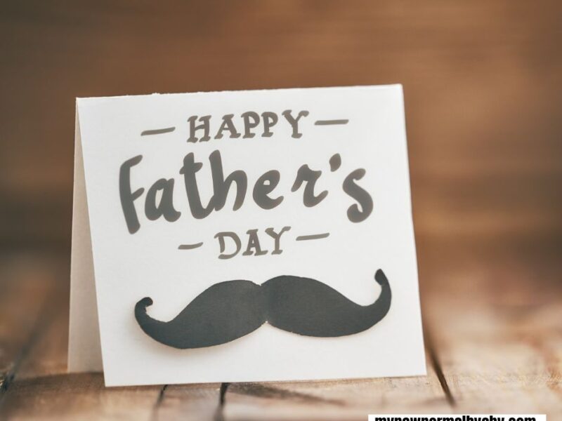 a-happy-father's-day-card-on-a-rustic-table