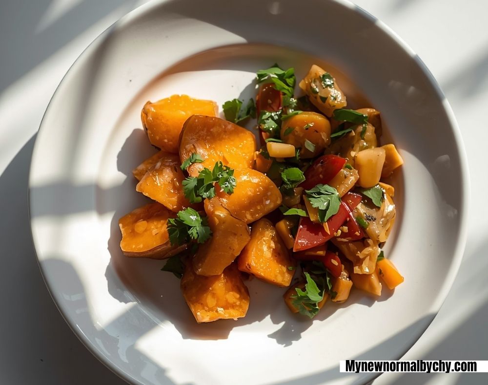 Stir-fried-sweet-potatoes