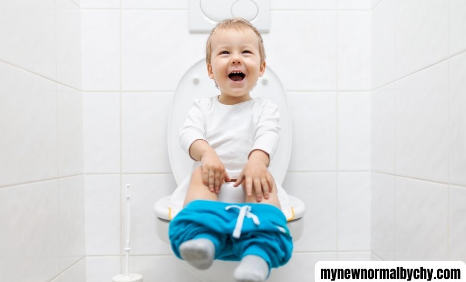 An-adorable-young-boy-on-a-toilet-seat-signs-your-toddler-is-ready-for-potty-training