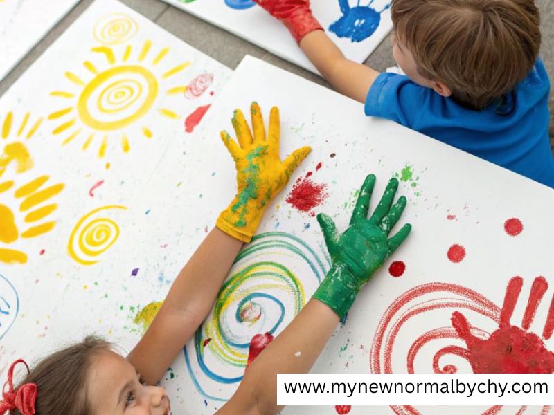 Finger-Painting-Fun