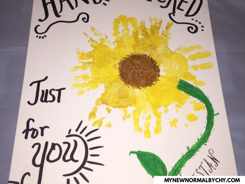 Handprint-Sunflower-Card