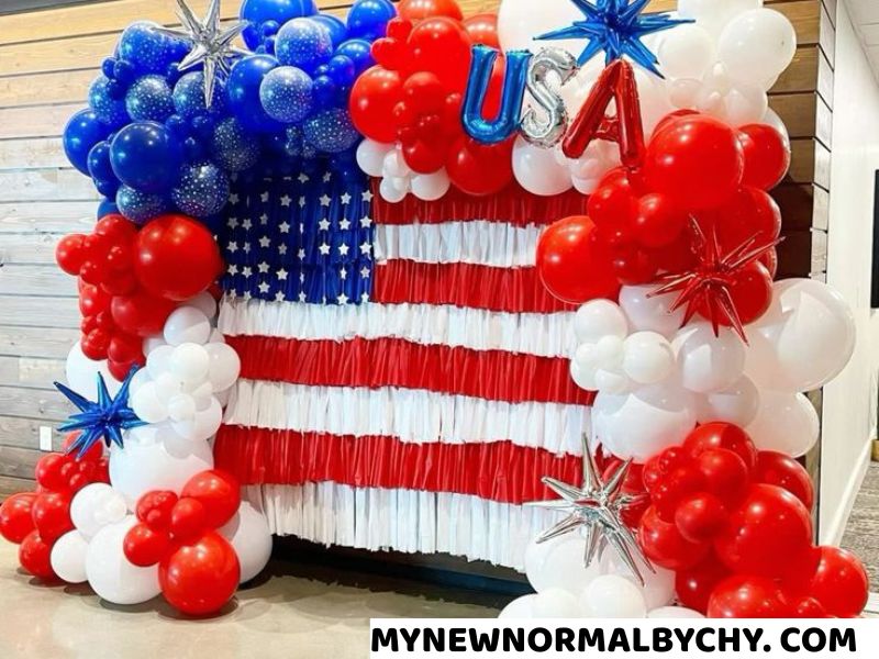 Patriotic-Balloon-Garland