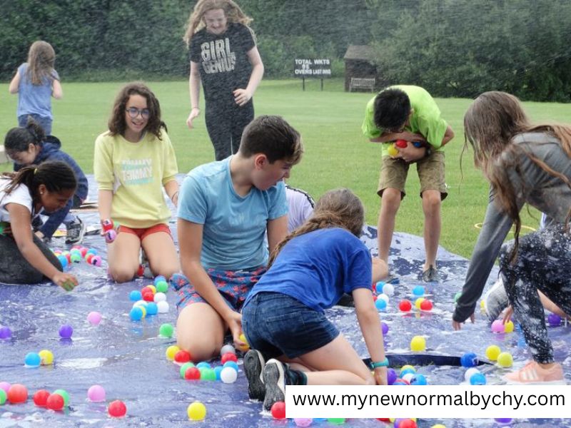 Slip-and-Slide-Olympics