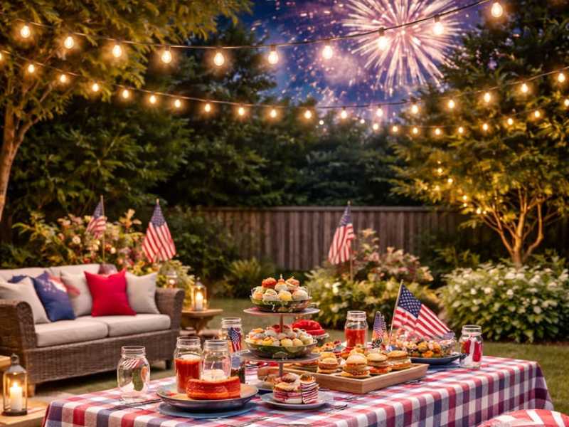 Small-Backyard-4th-of-July-String-Lights