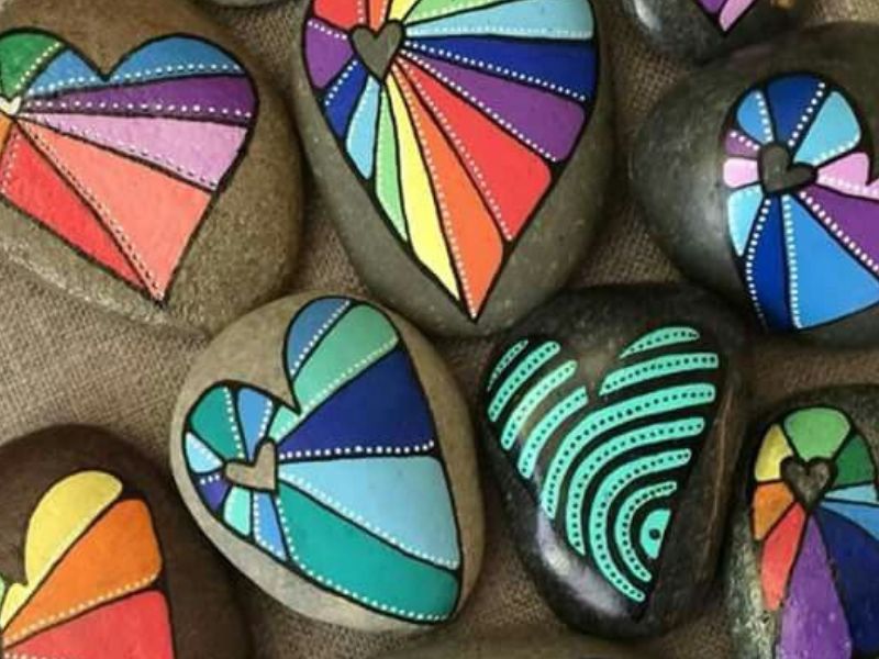 Zentangle-Pattern-Rocks
