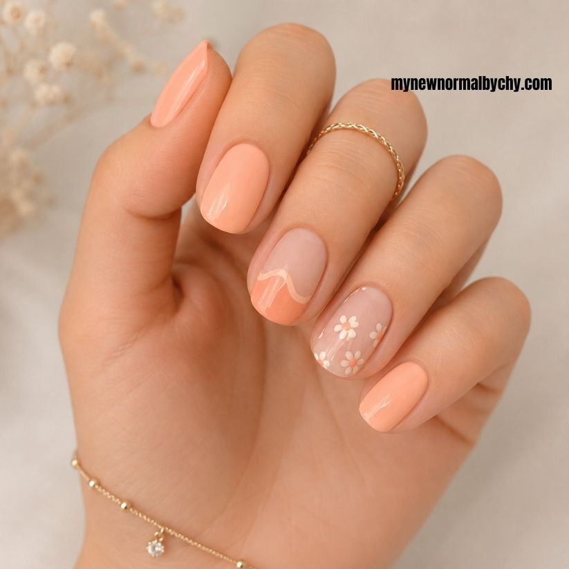a-soft-peach-inspred-nail-art
