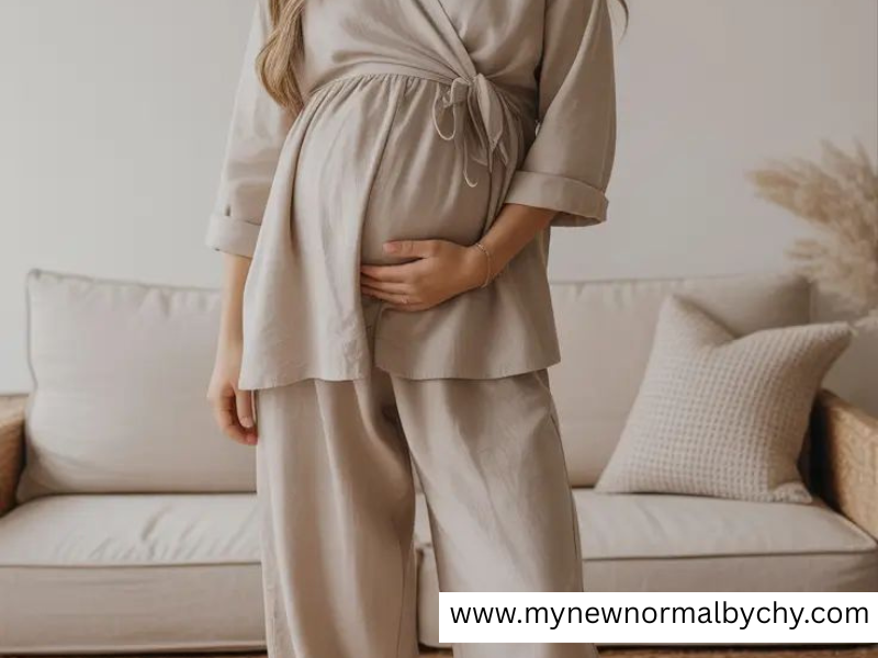 Breathable-Linen-Pants-Comfortable-Capsule-Wardrobe-Ideas-for-Pregnant-Moms