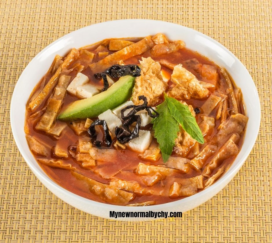 Chicken-tortilla-soup-in-a-white-bowl
