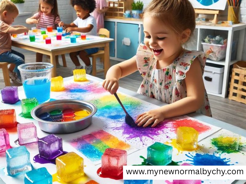 Colored-Ice-Play