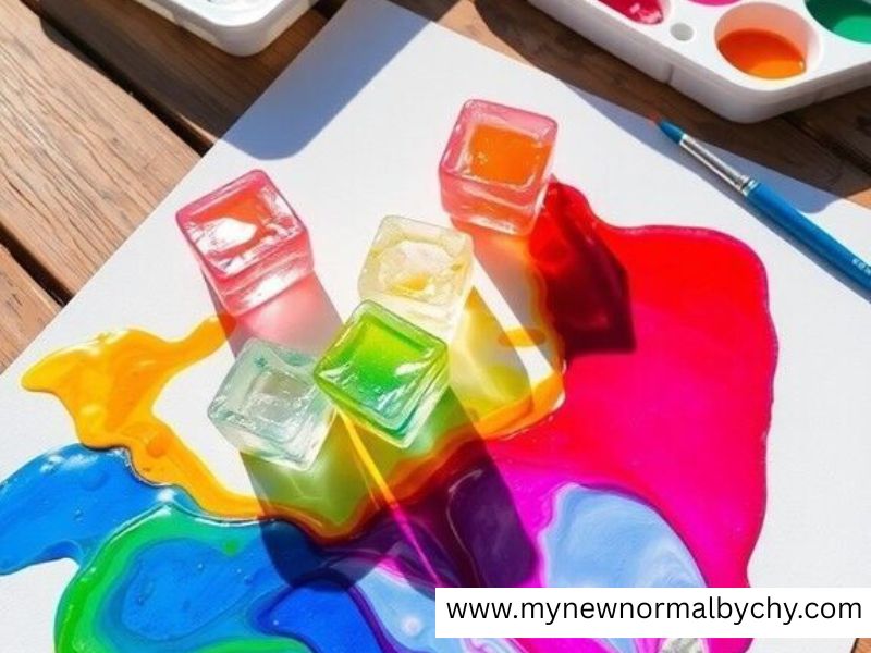 Ice-Cube-Painting