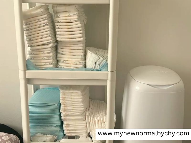 Store-Diapers-in-Easy-to-Reach-Baskets