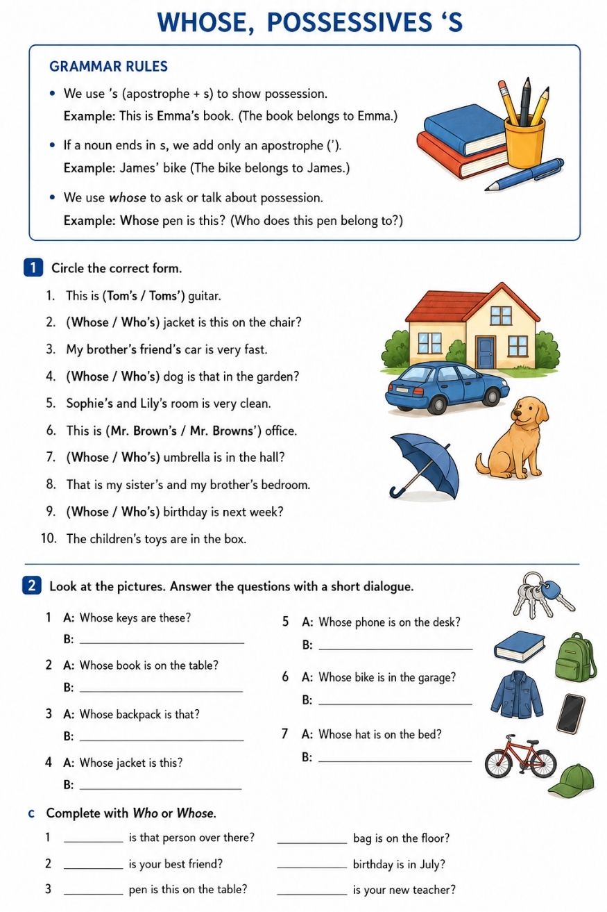 whose-possessives-s