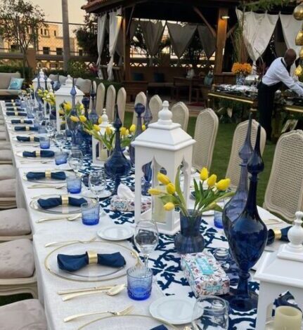 Cordinated-table-clothes-and-dishes
