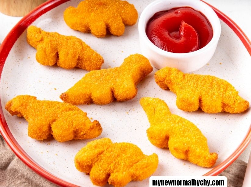 dinosaur-shaped-kids-chicken-nuggets
