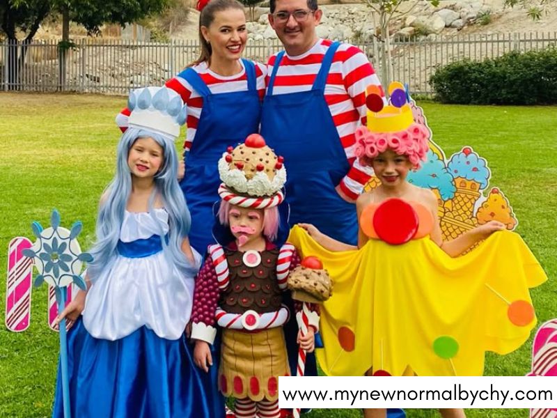A-Candy-Themed-Family