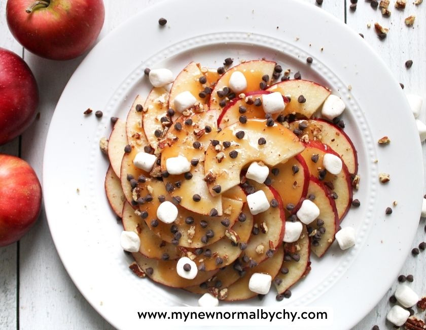 Apple-nachos-for-easy-sweet-breakfast-ideas