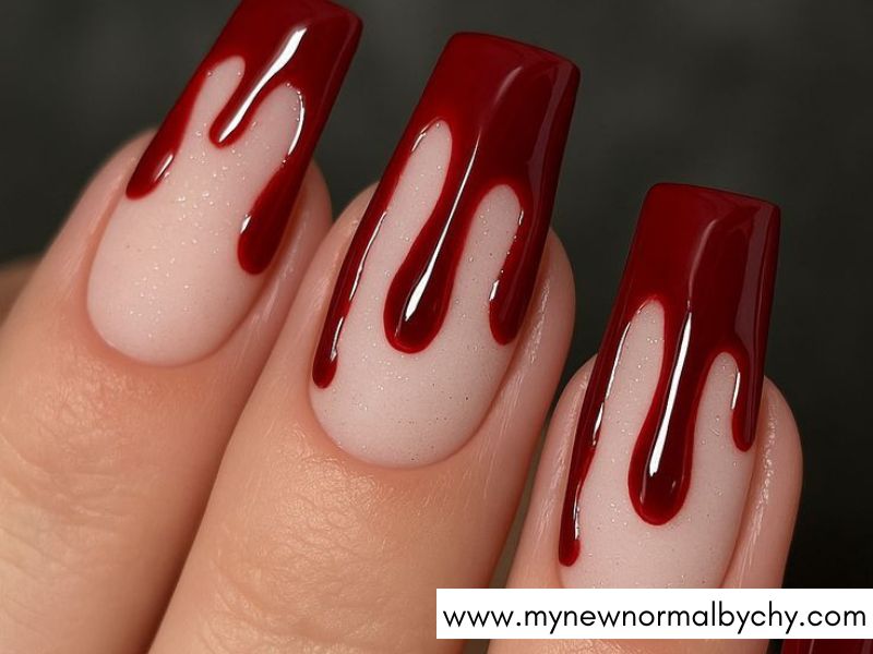Blood-Drip-Nails
