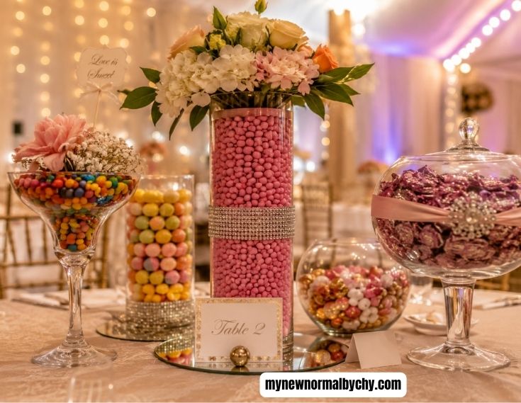 Candy-centerpices-wedding