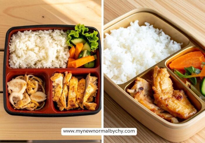 Chicken-and-rice-bento