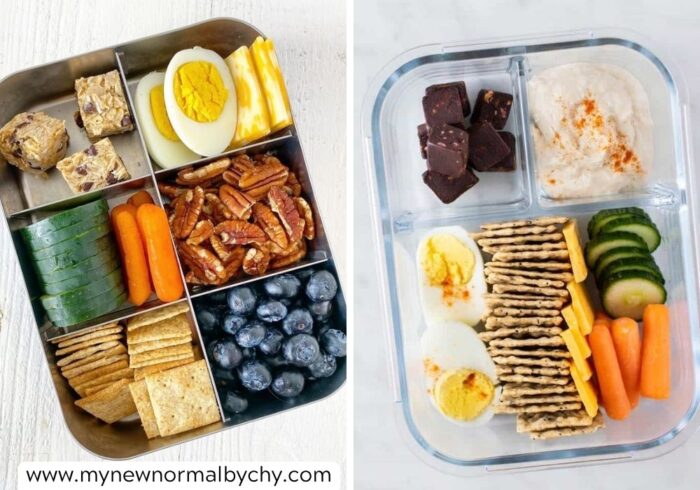 Egg-and-crackers-bento