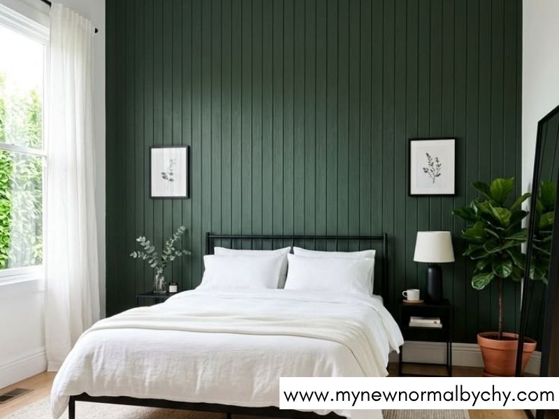 Forest-Green-Accent-Wall-Boys-Bedroom-Paint-Ideas-From-Toddlers-to-Teen