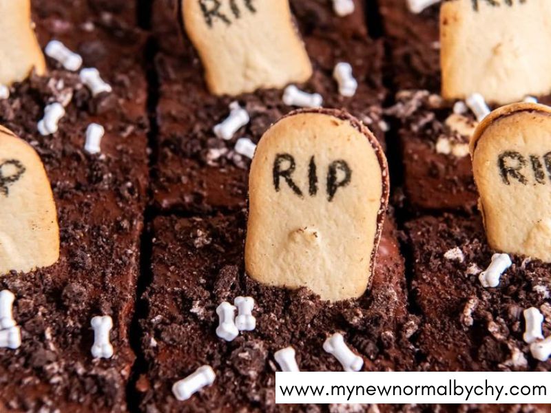 Graveyard-Brownies