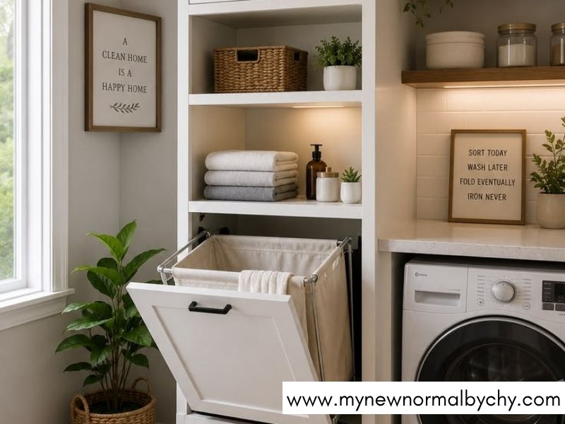 Hidden-Storage-Solutions-to-Keep-Your-Laundry-Room-Clutter-Free--Modern-Laundry-Room-Design-Ideas-on-a-Budget