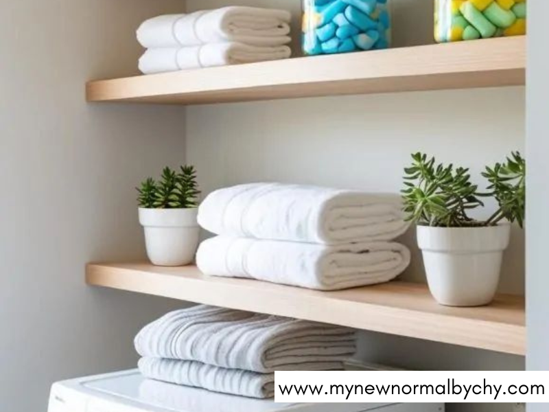 Install-Floating-Shelves-Above-the-Washer-and-Dryer