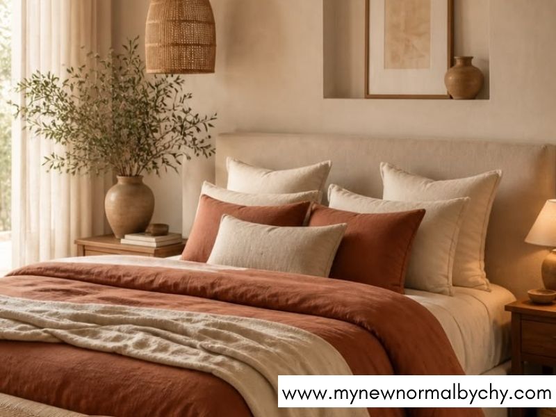 Linen-Bedding-Color-Combinations-for-a-Cozy-Beautiful-Bedroom