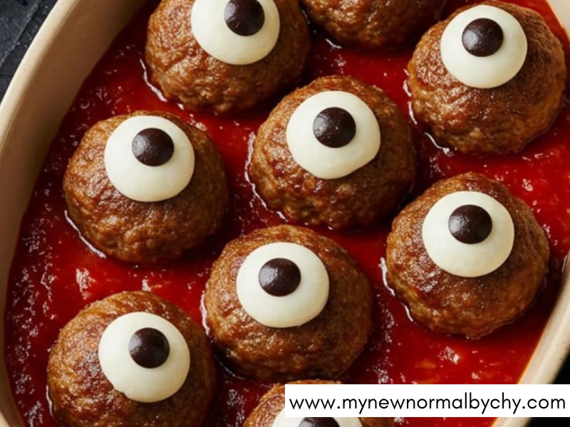 Monster-Meatballs-Halloween-Office-Party-Food-Ideas