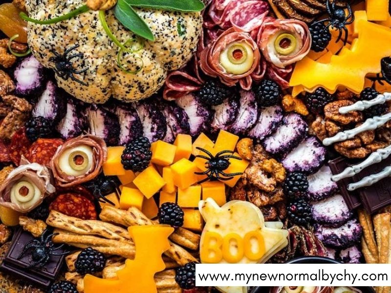 Monster-Themed-Halloween-Charcuterie-Board