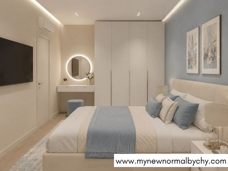 Pale-Blue-and-White-Two-Tone-Walls