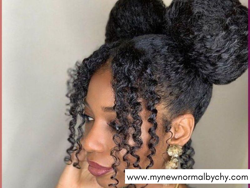 Space-Bun-Magic-Medium-Passion-Twist-Hairstyles-with-Curly-Ends