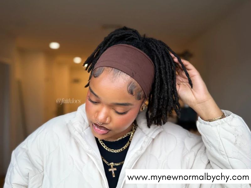 The-Half-Headwrap-Starter-Loc-Styles-for-Women-Beginning-Their-Loc-Journey