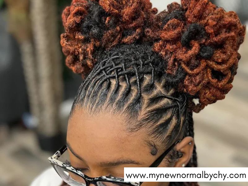 The-Triple-Tiered-Ponytail-Simple-Loc-Styles-for-Work-and-Professional-Settings