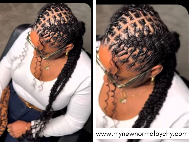 Three-Strand-Fishtail-and-Goddess-Braids