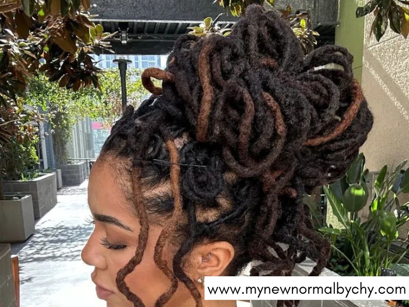 Voluminous-Twisted-Loc-Updo