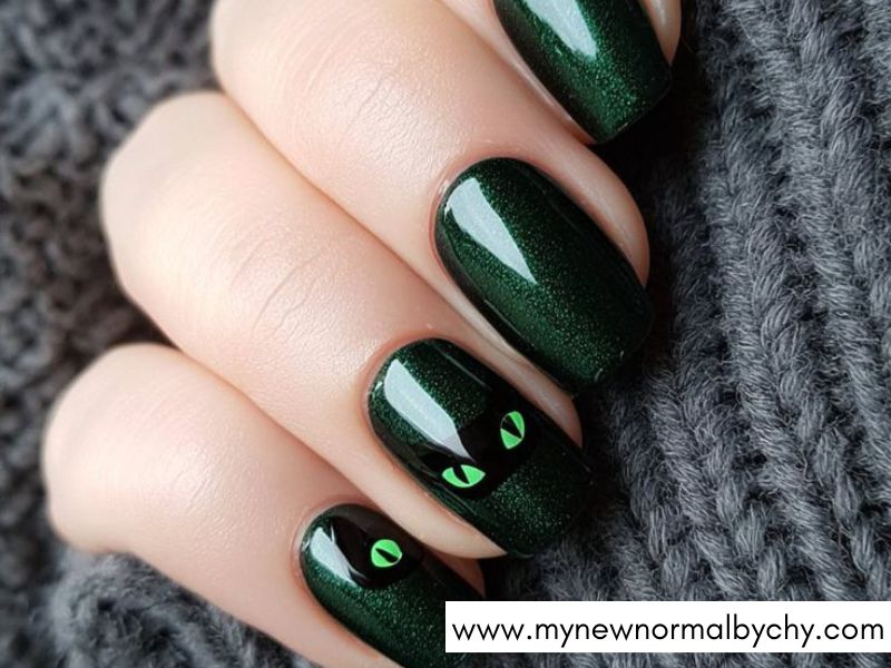 Witchy-Green-Nails