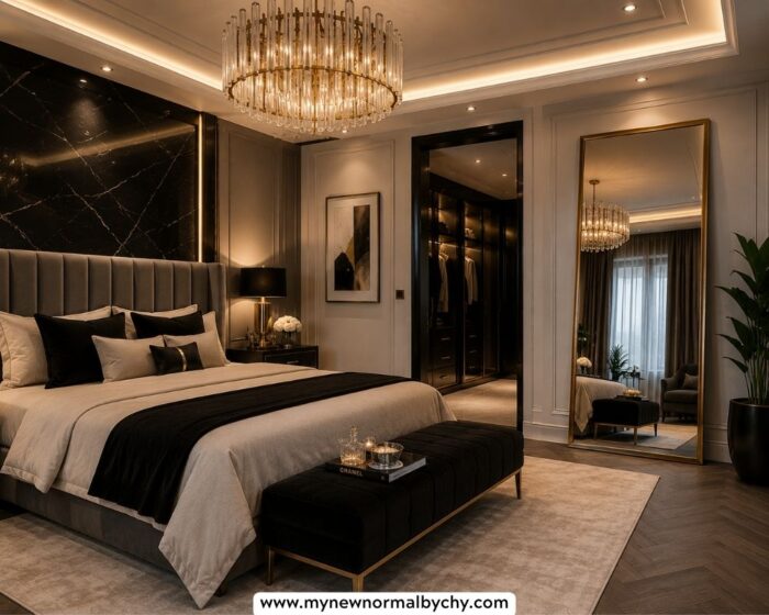  a-Full-Length-Mirror-30-Beautiful-Master-Bedroom-Decor-Ideas