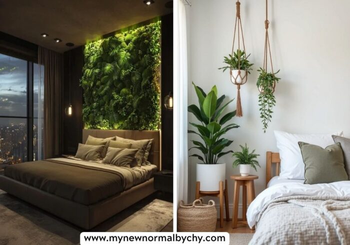 bring-greenery-to-the-bedroom-30-Beautiful-Master-Bedroom-Decor-Ideas