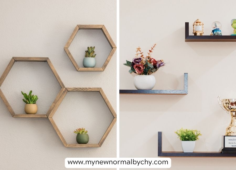 Floating-shelves-give-small-rooms-enough-floor-spaces