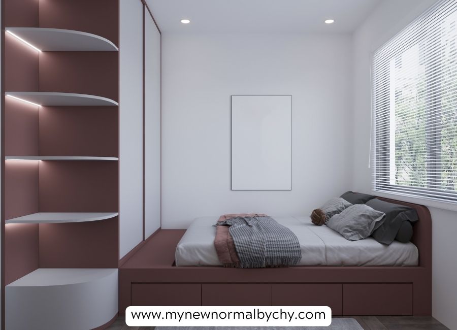 Small-minimalist-bedroom-with-proportional-furniture