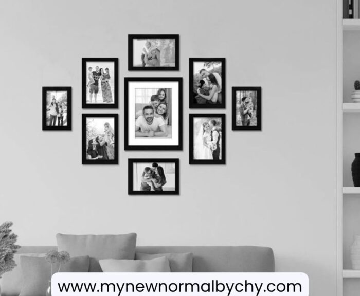 30-wall-corner-decor-ideas-build-a-grid-of-black-and-white-portraits